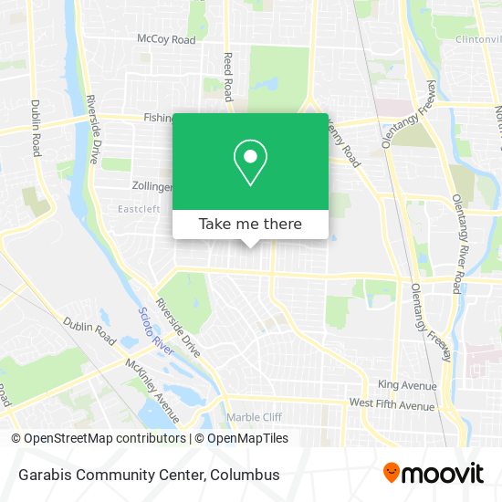 Garabis Community Center map