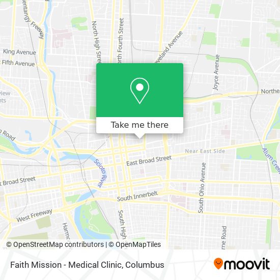 Faith Mission - Medical Clinic map