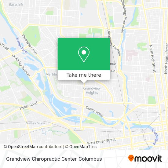 Grandview Chiropractic Center map
