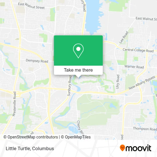Little Turtle map