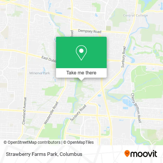 Strawberry Farms Park map