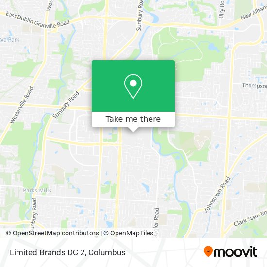 Limited Brands DC 2 map