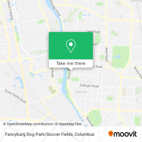 Fancyburg Dog Park / Soccer Fields map