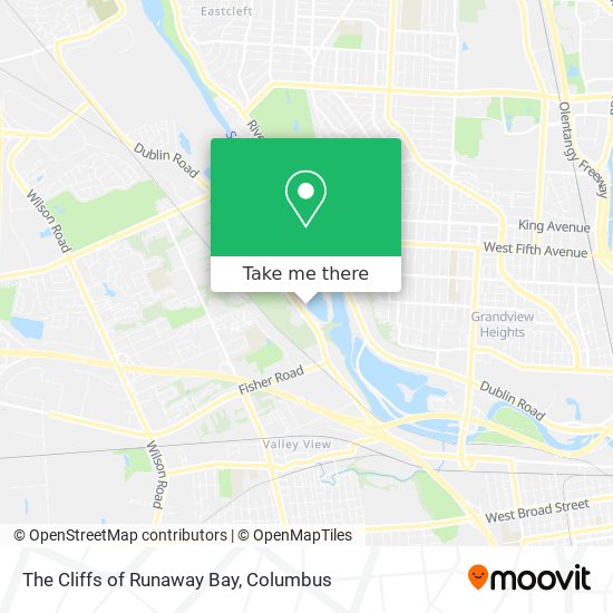 The Cliffs of Runaway Bay map