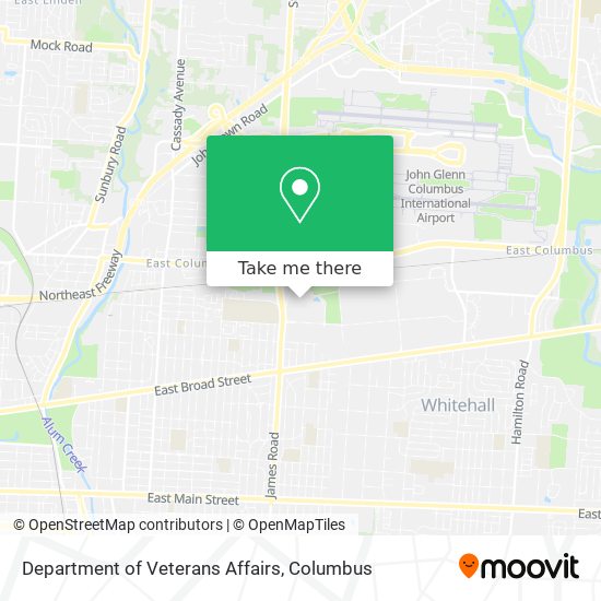 Mapa de Department of Veterans Affairs