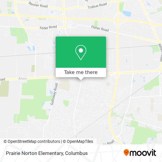 Prairie Norton Elementary map