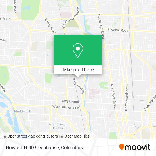 Mapa de Howlett Hall Greenhouse