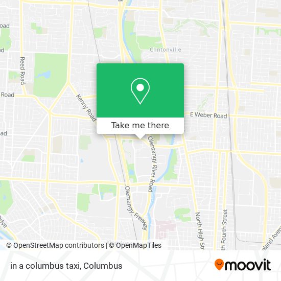 Mapa de in a columbus taxi