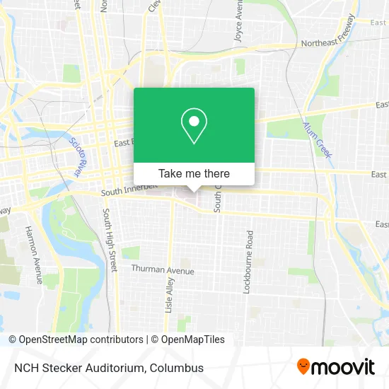 NCH Stecker Auditorium map