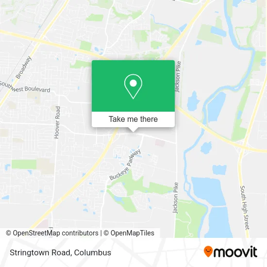 Mapa de Stringtown Road