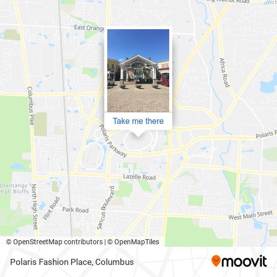 Polaris Fashion Place map