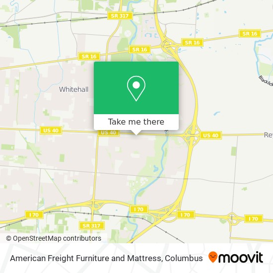 Cómo Llegar A American Freight Furniture And Mattress En Columbus Autobús Moovit American Freight Furniture And Mattress, American Freight Furniture And Mattress Columbus