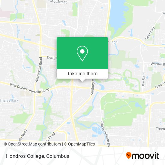Mapa de Hondros College
