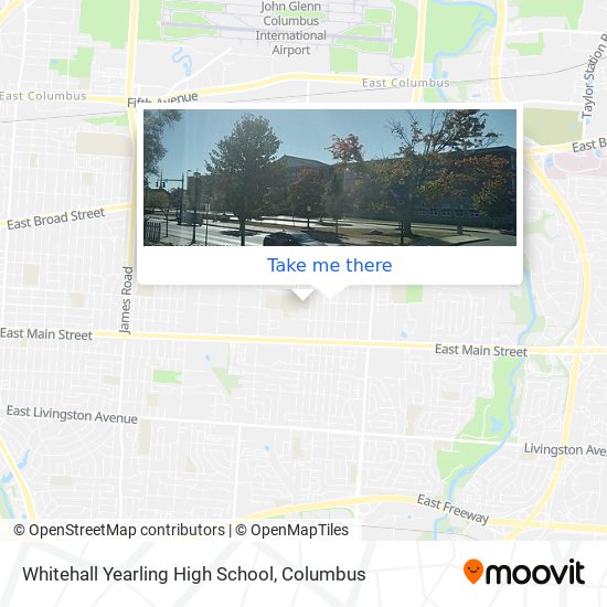 Mapa de Whitehall Yearling High School