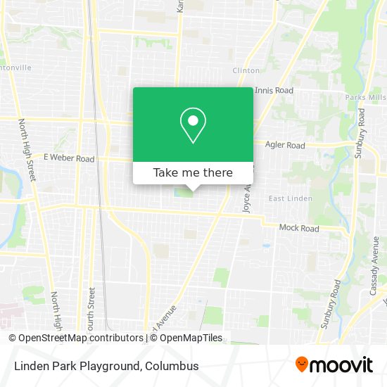 Mapa de Linden Park Playground