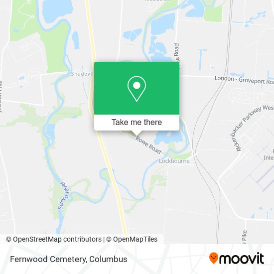 Mapa de Fernwood Cemetery