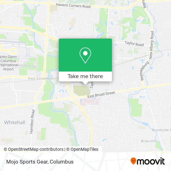 Mapa de Mojo Sports Gear