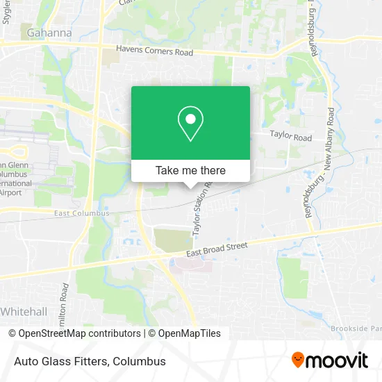 Mapa de Auto Glass Fitters