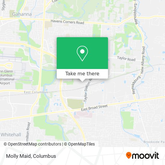 Mapa de Molly Maid