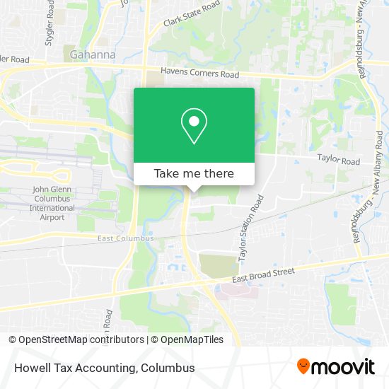 Howell Tax Accounting map