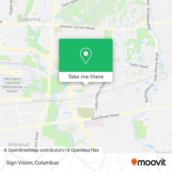 Mapa de Sign Vision