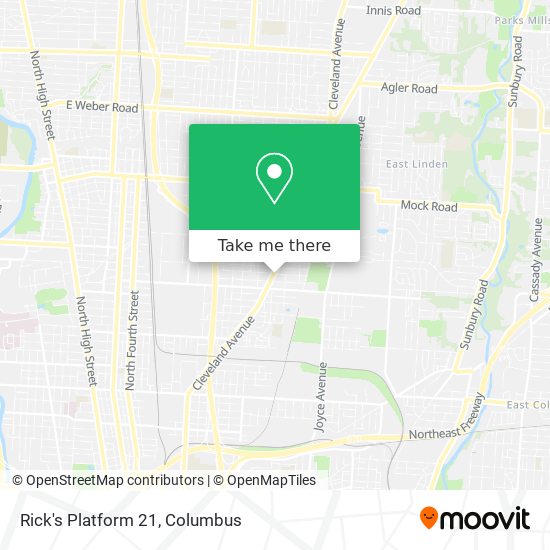 Rick's Platform 21 map