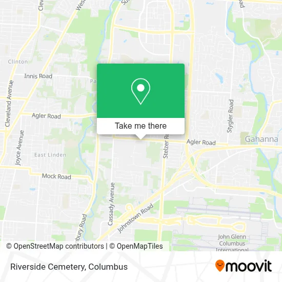 Mapa de Riverside Cemetery