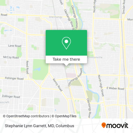 Mapa de Stephanie Lynn Garrett, MD