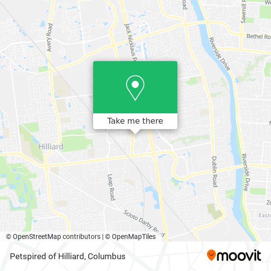 Petspired of Hilliard map