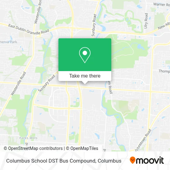 Columbus School DST Bus Compound map