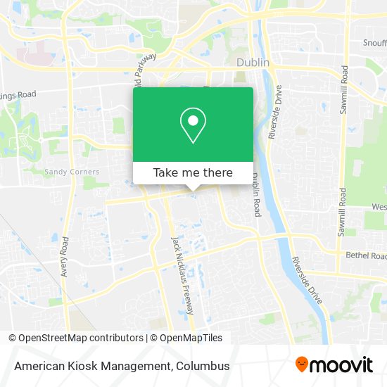 Mapa de American Kiosk Management