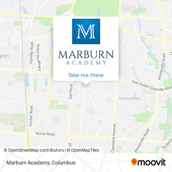 Mapa de Marburn Academy