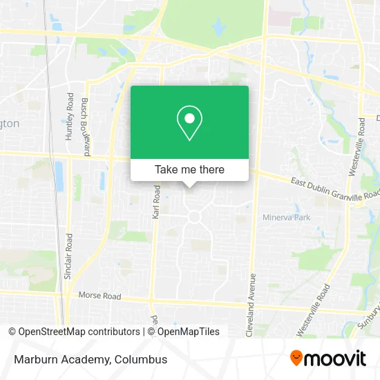 Mapa de Marburn Academy