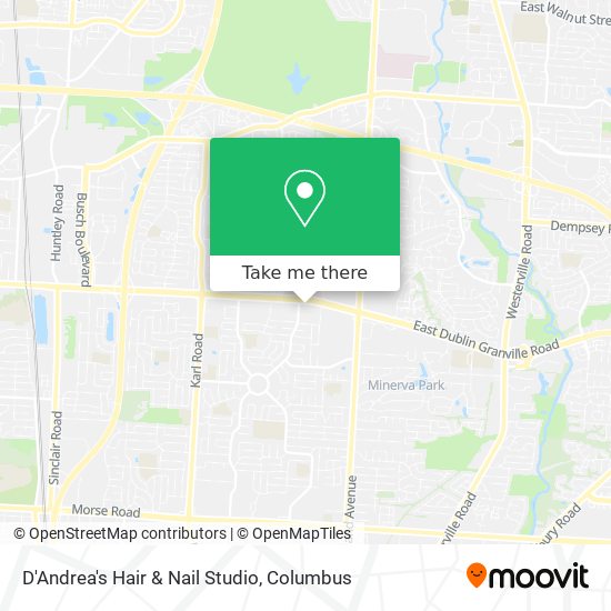 D'Andrea's Hair & Nail Studio map