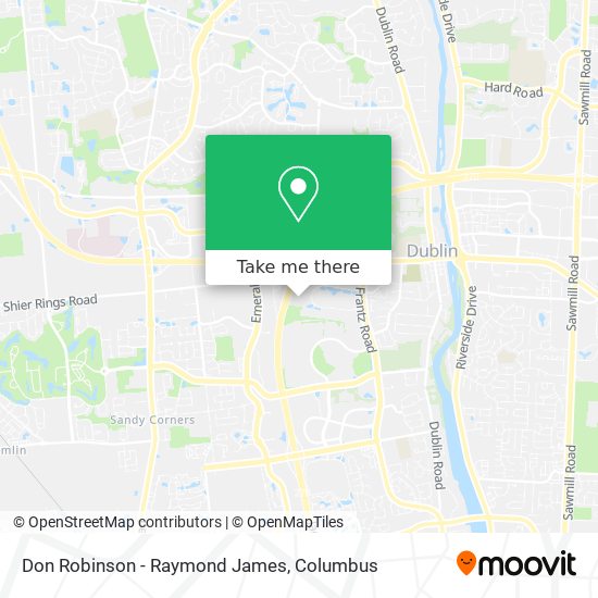 Don Robinson - Raymond James map