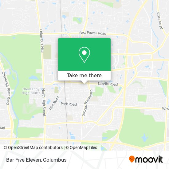 Mapa de Bar Five Eleven