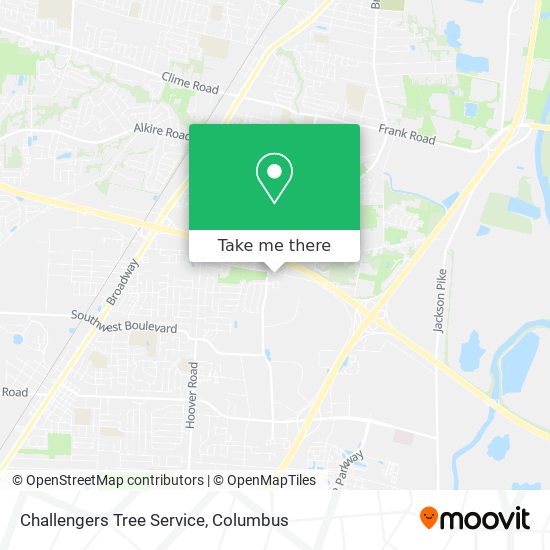 Mapa de Challengers Tree Service