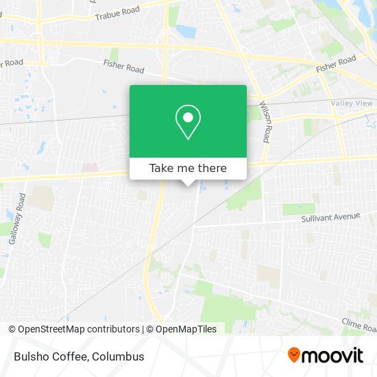 Bulsho Coffee map