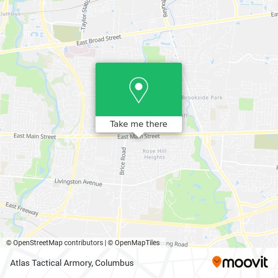 Mapa de Atlas Tactical Armory