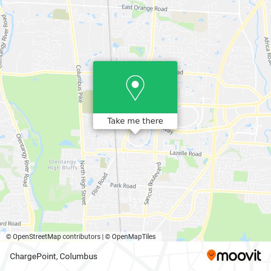 ChargePoint map