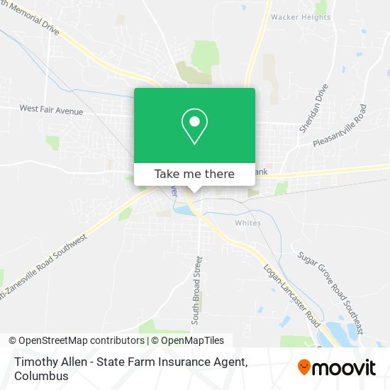 Timothy Allen - State Farm Insurance Agent map