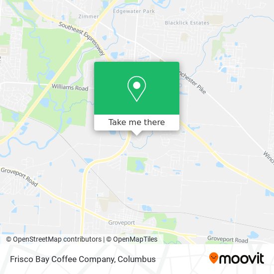 Mapa de Frisco Bay Coffee Company