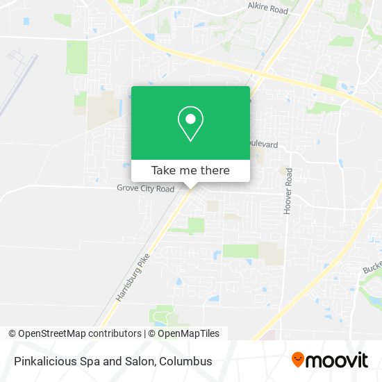 Mapa de Pinkalicious Spa and Salon