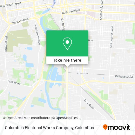 Columbus Electrical Works Company map