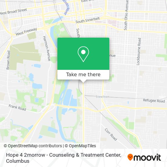 Mapa de Hope 4 2morrow - Counseling & Treatment Center