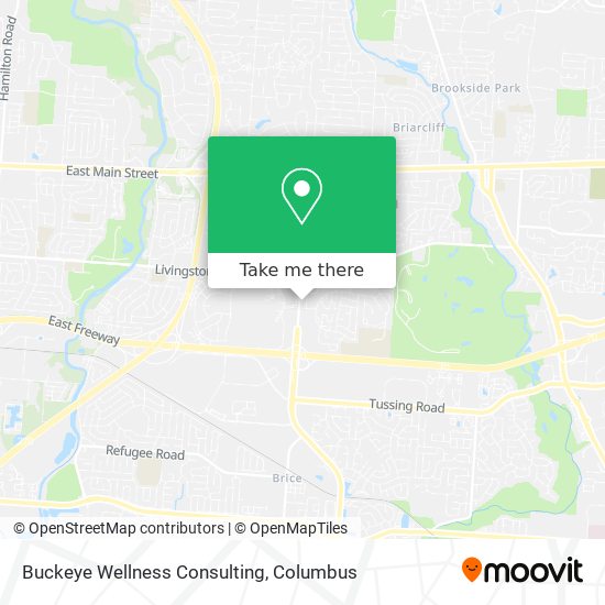 Buckeye Wellness Consulting map