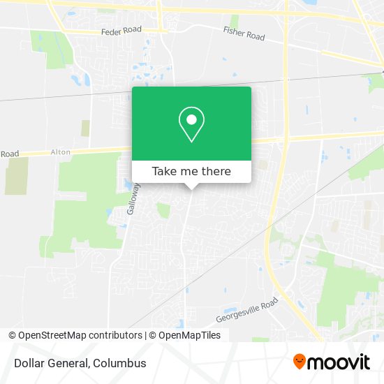 Dollar General map