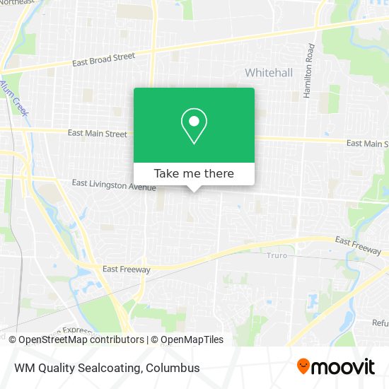 WM Quality Sealcoating map
