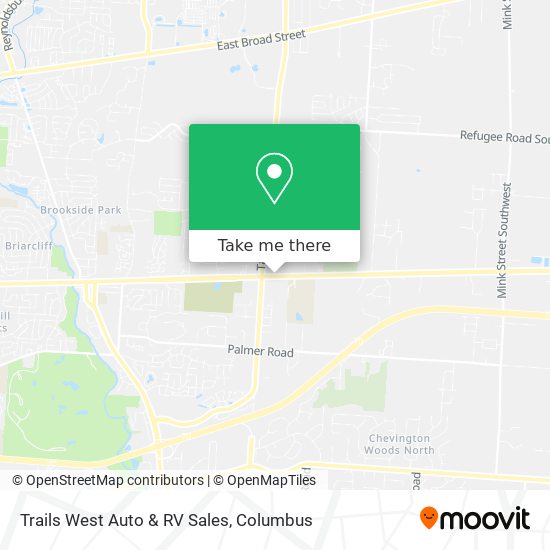 Trails West Auto & RV Sales map