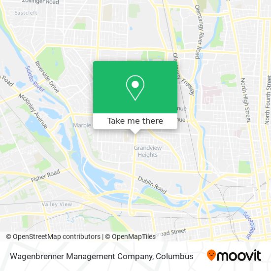 Wagenbrenner Management Company map
